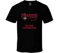 douqnayu Possessed Seven Churches Death Metal Band t-Shirt