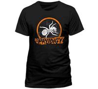 douqnayu The Prodigy T-shirt à col rond en coton pour homme Noir, Noir , XL