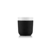 DOURO Set de 2 mugs en porcelaine avec manchon silicone, 0.3 l