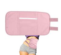 Dous Compresses D'huile Ricin, Pack Compression Ceinture Massage pour Compresse Foie, Réutilisable Moins Dégâts Et Moins Chaleur pour Un Sommeil Confortable, La Constipation