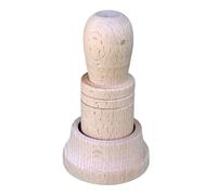 Dous Paper Plant Pot Maker, Pots Fleurs en Bois, Seedling Starter Pots Makers Wood, Créez des Pots Entièrement Biodégradables À Partir Papier Journal Et Papier Brouillon