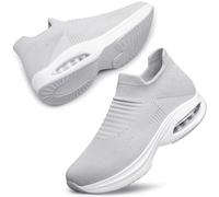 DOUSSPRT Femme 023 Basket, Gris Clair, 39 EU