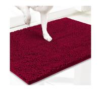 douuyaoo Tapis Petitepapatte, Petitepapatte Tapis Clean pattoune Ultra-Absorbant, Lavable, antidérapant et Anti-salissures, pour Pattes et Chaussures boueuses et humides, pour Maison et Voyage