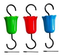 Douves de protection contre les fourmis pour mangeoire à colibris, piège à insectes et fleurs, crochet de protection anti-fourmis pour mangeoire oiseaux sauvages avec brosses Style2 Douves, colibri