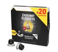 Douwe Egberts | Espresso Ristretto - 20 capsules pour Nespresso®