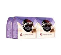 Douwe Egberts Senseo Cappuccino Chocolate Coffee Pods (Pack of 4, Total 32 Pods)