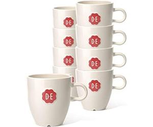 Douwe Egberts Tasse à café en porcelaine (12 x 180 ml)
