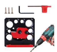 DOUWEL Cutters for Woodworking, Dowel Cutting Jig - Réglable métrique 8mm à 20mm Bar Dowel Jig | Outil d'aide à la barre Ronde, d'aluminium pour le fraisage des barres rondes en bois