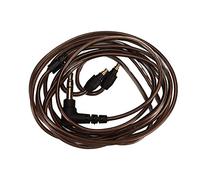DouWen MO Câble de mise à niveau pour écouteurs IE40 Pro, connecteur plaqué or 3,5 mm, fil de remplacement à âme en OFC, transmission sonore sans perte, 1,2 m, anti-emmêlement,