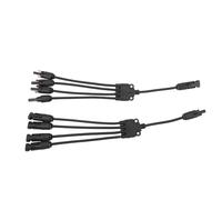 DouWen MO Câble parallèle A pour secteurs solaires 1 à 4 Branches Y, Kit Secteur photovoltaïque, câble de Panneau Solaire avec PPO, câble parallèle Inl pour Solaire