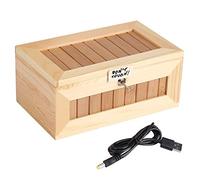 DouWen MO Jouet en Bois à Alimentation USB en Forme de Tigre, Gadget de Bureau interactif Anti-Stress, Jolie décoration en Bois avec Bras de Tigre Qui Sort pour la Maison, Le Bureau ou la
