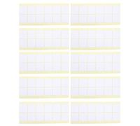 DouWen MO Lot de 10 rubans de montage en mousse d'insonorisation acoustique, carrés adhésifs double face 40 x 40 x 1 mm, adhésif nano gel puissant pour panneaux de mousse insonorisants,