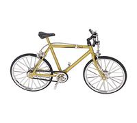DouWen MO Mini modèle de vélo en métal et Caoutchouc, Durable et Robuste, Haute Simulation, vélo Jouet démontable, décoration de Bureau ou d'étagère pour la Maison, Le Bureau ou la Voiture,