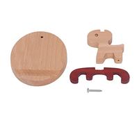 DouWen MO Support de téléphone Portable en Forme de cerf, Support de téléphone en Bois pour Bureau, Support de téléphone Portable Multifonctionnel avec rainure antidérapante, Jolies