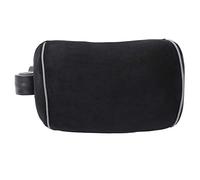 Doux Auto de siège de Voiture Appui-tête Oreiller Respirant Tête Support de Cou Coussin Cou en Mousse Support pour appuie-tête de siège de Voiture，Flanelle Noir-L,1