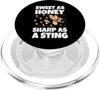 Doux comme du Miel Tranchant comme Un Motif drôle de piqûre PopSockets PopGrip pour MagSafe