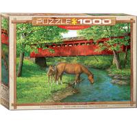 Doux Eau Pont 1000 Pièce Jigsaw 680mm x 480mm ( Pz )
