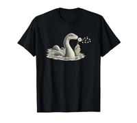 Doux Lac Monstre Soufflant Pissenlit Puff Fantasy Art T-Shirt