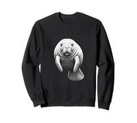 Doux Lamantin Esprit Vie Marine Animal Art Sweatshirt