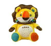 Doux lion en peluche, projecteur d'étoiles, mélodie