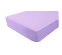 DOUX NID Drap-housse en jersey - Lilas - 40x80 cm
