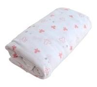 doux nid drap housse imprimé lapinou - 70x140 cm G