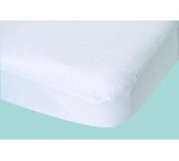 Doux Nid Protège-Matelas Forme Housse Imperméable et Respirant Pvc Blanc 60X120 cm