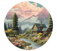 Doux Paysage 1000 Piece Jigsaw Puzzle for Adults Challenging Game Stress Relief Puzzle Cultivate The Spirit of Teamwork for Family Decorations 1000pcs (67.5x67.5cm)