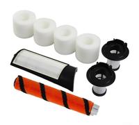Doux pour rouleau de brosse et filtres en mousse pour Shark IC160 IC162 comprend un ensemble complet de filtres pour une filtration et un nettoyage efficaces de l'air