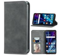 Doux Soyeux Coque pour Oppo A5x 2025, Magnetique Cover, Béquille, Titulaire de la Carte, Etui Compatible avec Oppo A5x 2025-06
