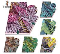 Doux Super paillettes Grand doré cire tissu coton Ankara or cire Flash or impression Batik haute qualité Nigeria africain cire tissu S7022
