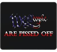 Doux Tapis de Bureau, Nous, Le Peuple, Sommes en colère., Antidérapante Tapis de Gaming, Gaming Mousepad, 25X30cm, Ordinateur, Souris, PC