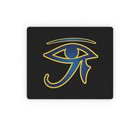 Doux Tapis de Bureau, T-Shirt Graphique égyptien avec hiéroglyphes de l'Œil de Râ et du Pharaon Souris de Gaming Confort Tapis de Souris Gamer pour PC Bureau Joueurs Professionnels