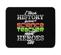 Doux Tapis de Souris de Jeu, Citations d'appréciation pour Les professeurs de Sciences et d'histoire Mousepad Portable Tapis de Souris d'Ordinateur pour Claviers Ordinateur Souris