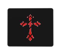 Doux Tapis de Souris Gamer, Chevaliers Templiers, Résistant à Usure Tapis de Bureau, Gaming Mousepad, 25X30cm, Bureau, Ordinateur, Jeux