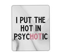 Doux Tapis Souris, J'Ai mis Le Chaud dans Le tic Mousepad Lavable Tapis de Souris pour Jeux Claviers Ordinateur