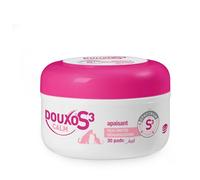 Douxo S3 Calm Pads, 30 Cotons imprégnés d'un Soin apaisant pour Chiens et Chats avec des Allergies, des démangeaisons ou des rougeurs