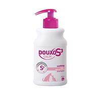 DOUXO S3 CALM Shampooing apaisant pour chien et chat Peau sensible, shampooing efficace pour chiens et chats pour démangeaisons, parfum hypoallergénique, shampooing hydratant pour chien et chat, 200