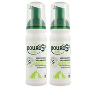 Douxo® S3 SEB Séborégulateur Mousse sans rinçage pour chiens et chats 2x150 ml