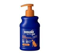 DOUXO Skin & Coat Spa - Ultra-Safe Shampoing 2 en 1 démêlant pour Chiens, 250 ML, nettoie et Hydrate en Profondeur la Peau et Le Poil, Laisse Le Pelage Doux, Soyeux et démêlé, respecte la Peau.
