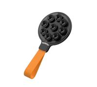 Douyin Support de téléphone portable ultra fin - Support de bureau magnétique puissant avec dragonne en silicone pour appareils compatibles MagSafe (orange)