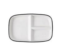 DouYuan Céramique Assiette Controle de Portion, Assiette Dietetique 3 Compartiment Adulte, Assiettes Divisées pour La Perte Poids