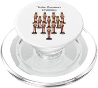 Douze batteurs Jouant du Tambour Pendant Les Douze Jours de Noël PopSockets PopGrip pour MagSafe