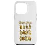 Douze Dieux grecs, Grèce Mythologie Amoureux d'art, 12 divinités Coque pour iPhone 13 Pro