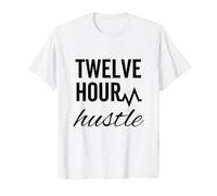 Douze Heures de Travail, bourreau de Travail T-Shirt Graphique avec Valeur