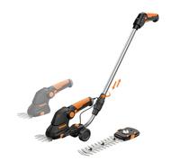 DOVAMAN GS03C 7,2V Cisaille à Gazon sans Fil, Ensemble Roue et Poignée Télescopique, Recharge Rapide de 80 Minutes, Poignée à Trois Positions, Cisaille à Gazon Adaptée pour Tailler Les Pelouses