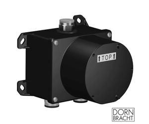 DOVB eSet TOUCHFREE Kit de pré-montage avec réglage de la température, pour robinetteries murales, 3574197090,