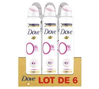 Dove 0% Déodorant Femme Spray Anti-irritation Invisible Care 200ml