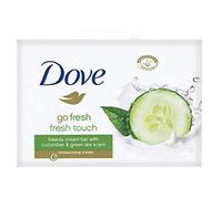 DOVE 4 Savons Pain de toilette - Exfoliant - Fresh Touch - 100g
