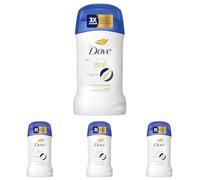 Dove Advanced Care Déodorant Stick Original - Technologie hydratante triple action - 48 h de protection anti-transpirante - 50ml (Lot de 4)